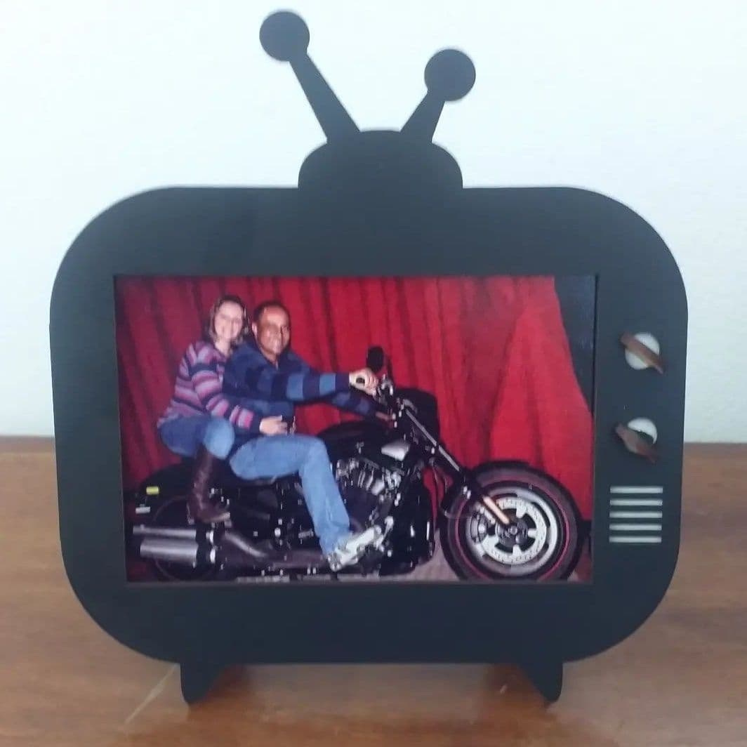 Porta retrato tv