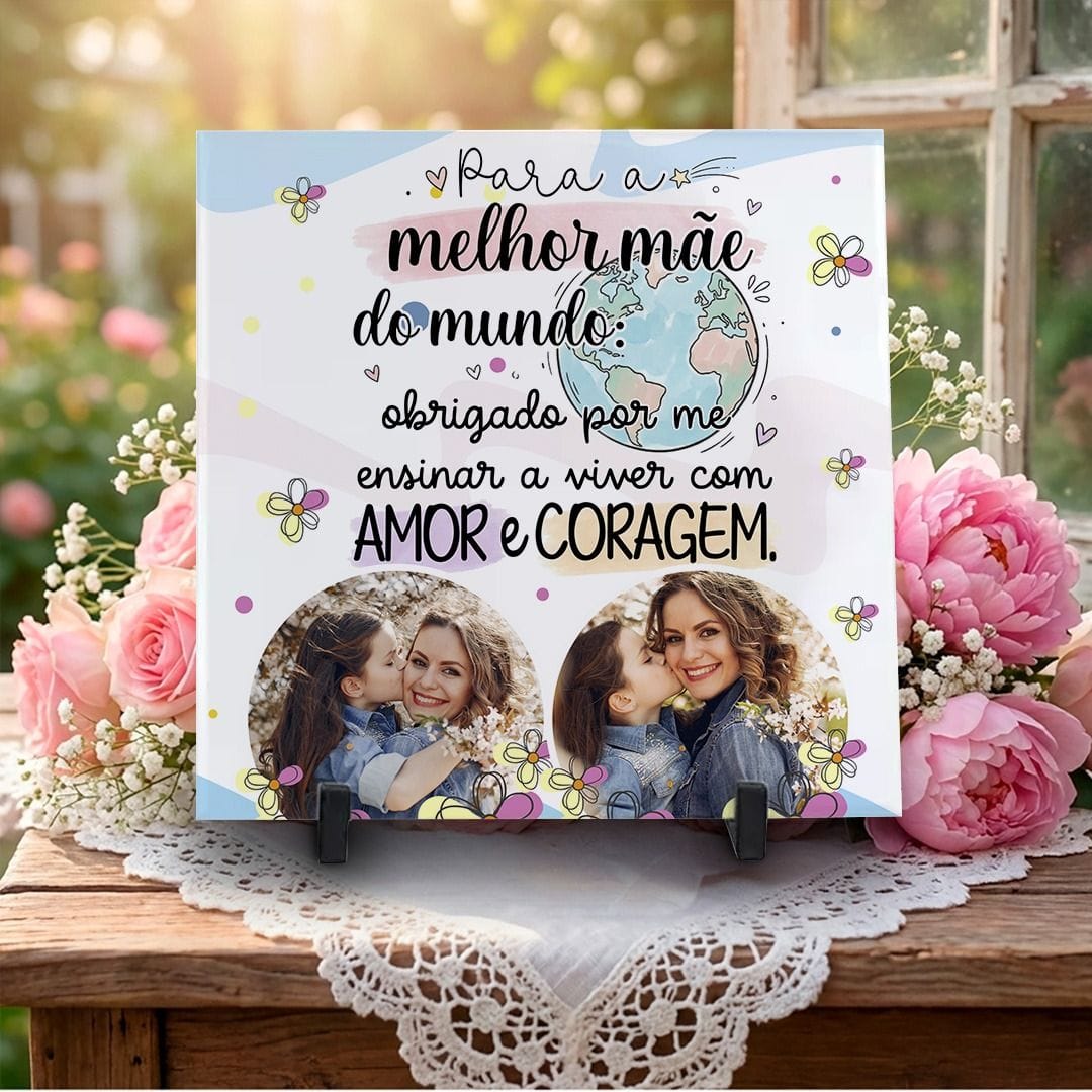 Azulejo dia das mães - Foto 1