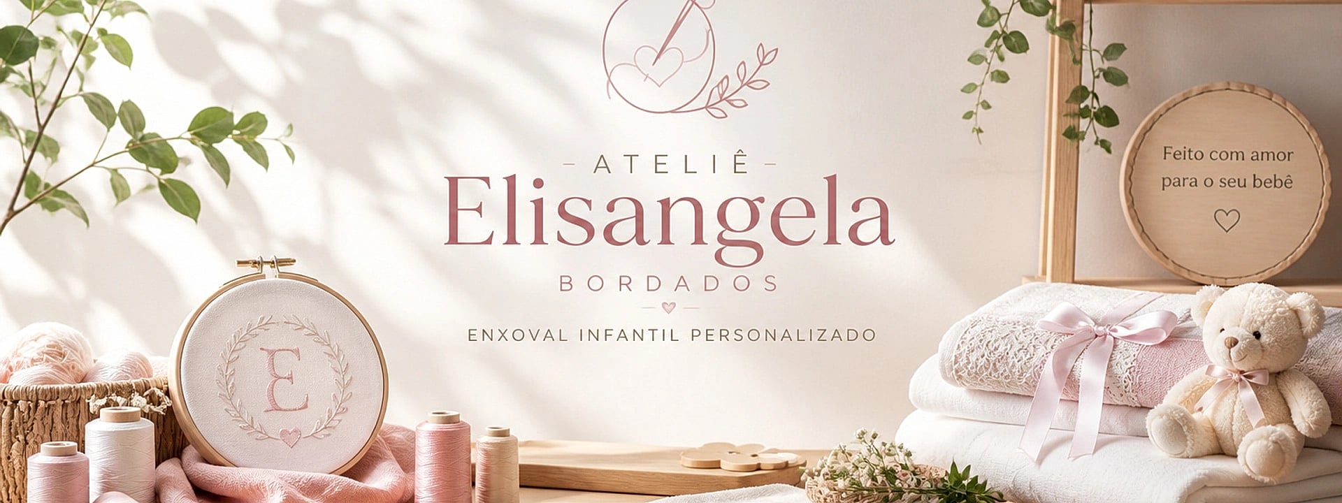 Capa de Ateliê Elisangela Bordados