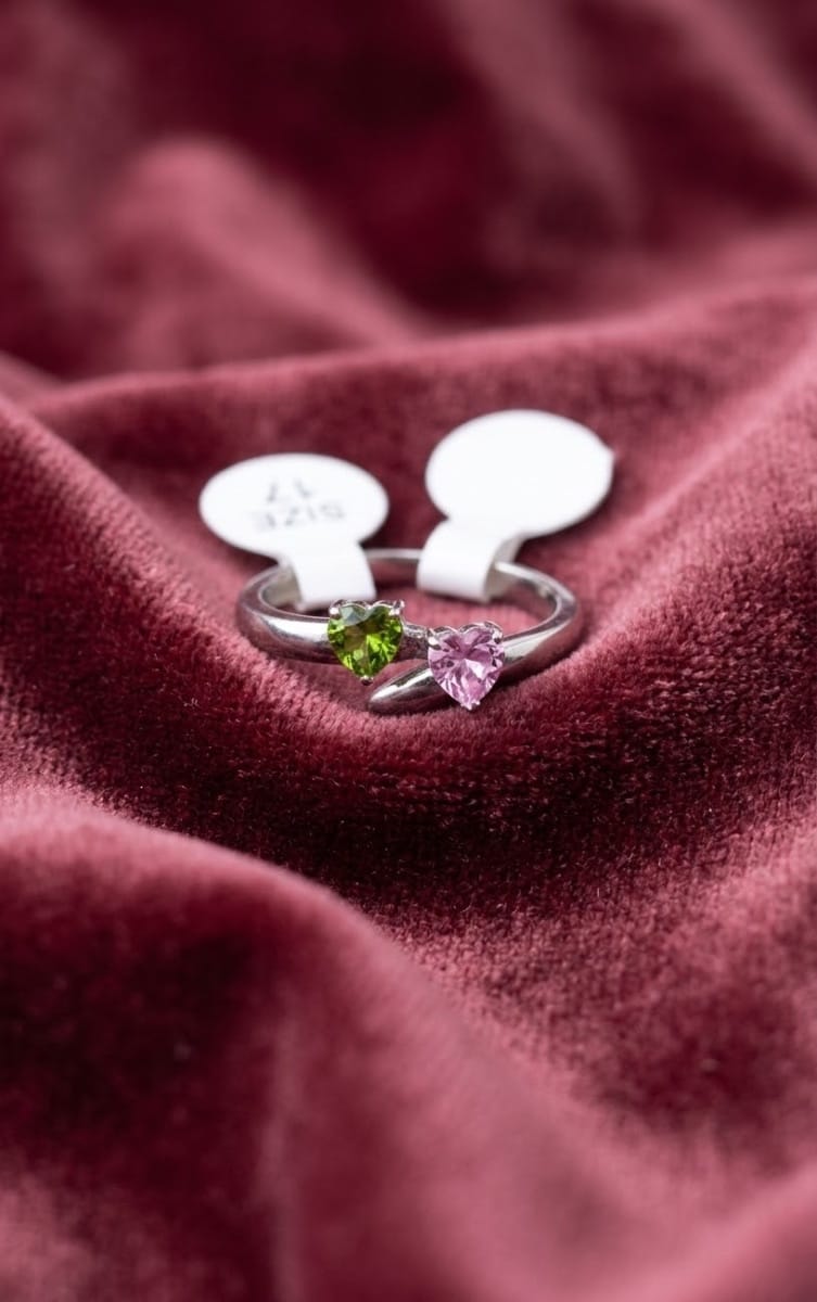 💍 anel solitário prata - Foto 1