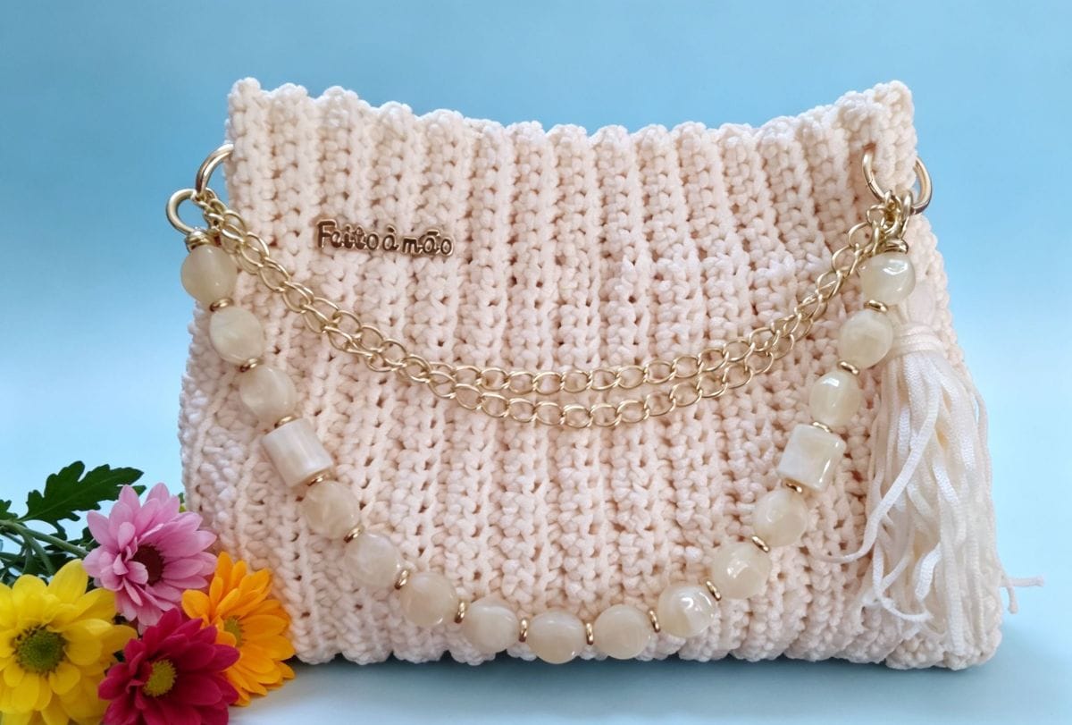 Bolsas de crochê - Foto 5