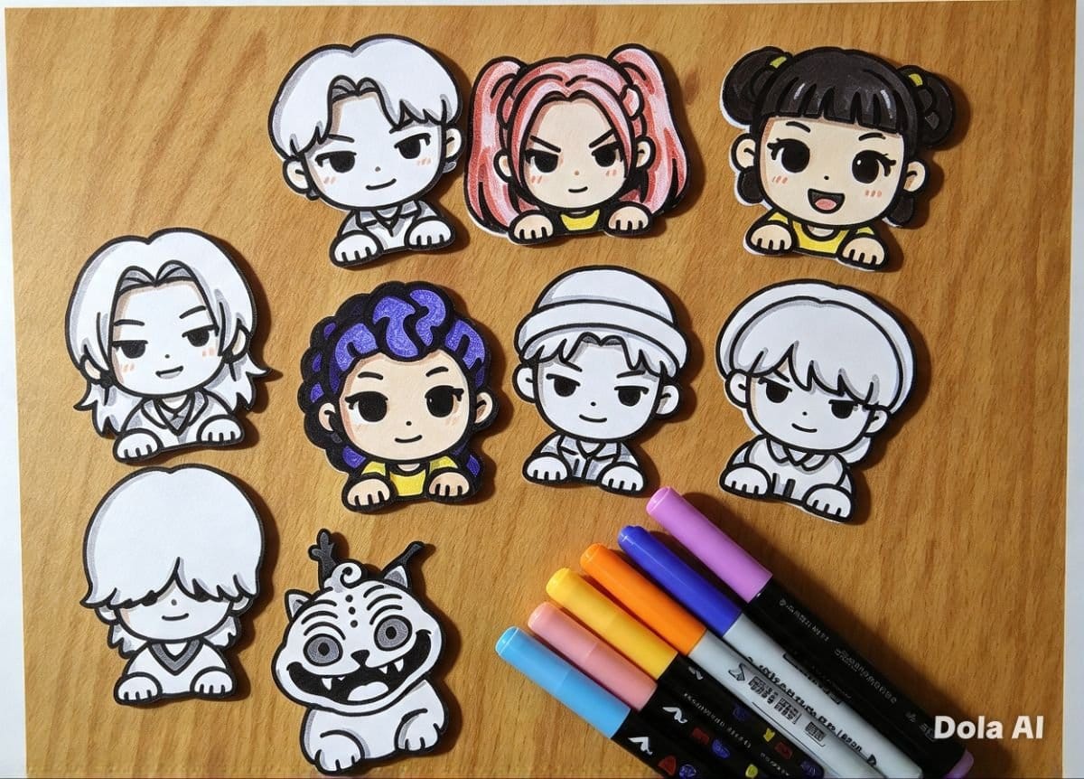 Placas de pintura em 3d reutilizável pra criança pintar - Foto 8