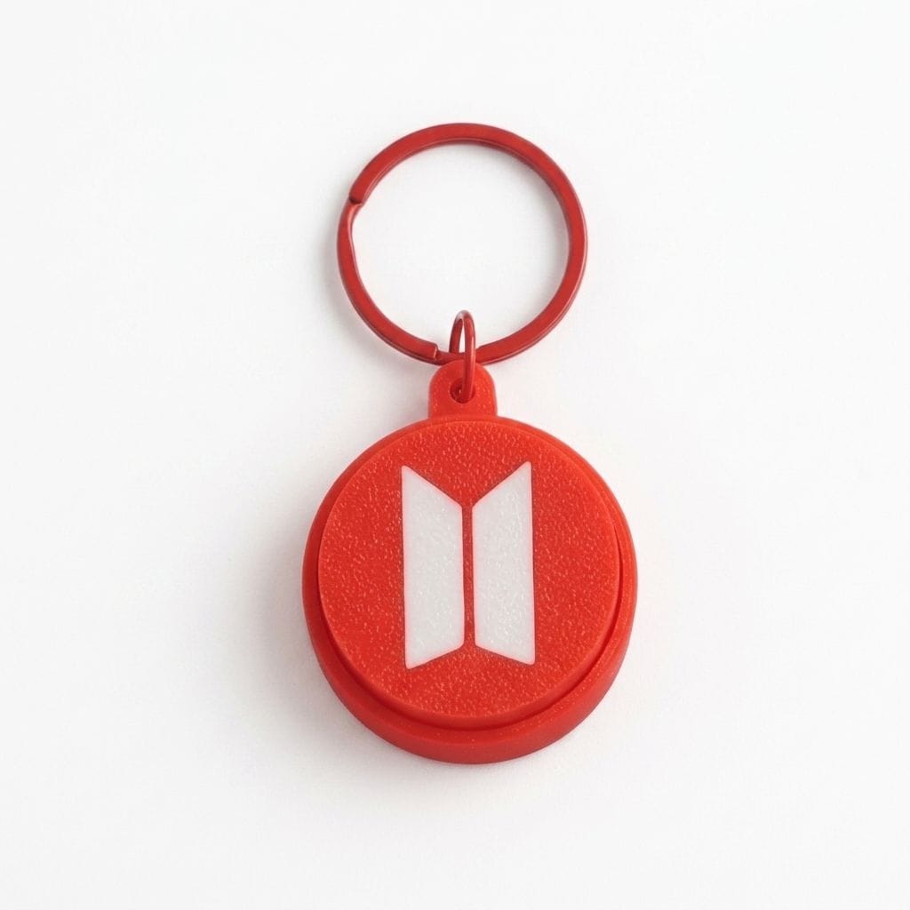 Kit Chaveiros Fidget Clicker BTS | Sensorial Antiestresse | 3 Modelos | Presente para ARMY - Foto 6
