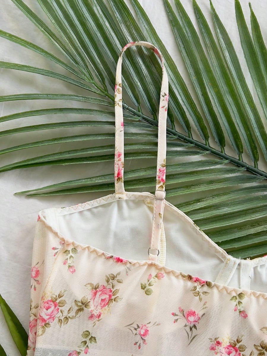 Top Floral Feminino Modelagem Versátil - Foto 4