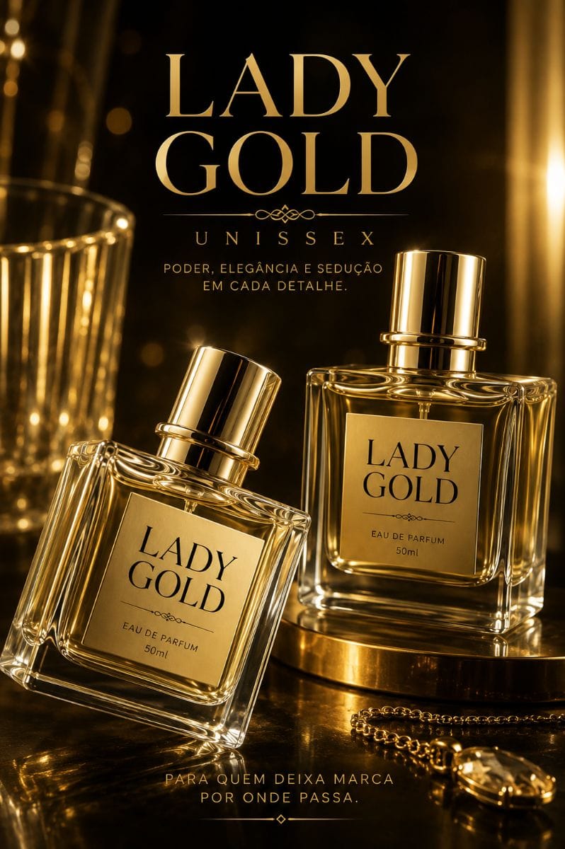DEU PARFUM LADY GOLD (unissex) - Foto 1