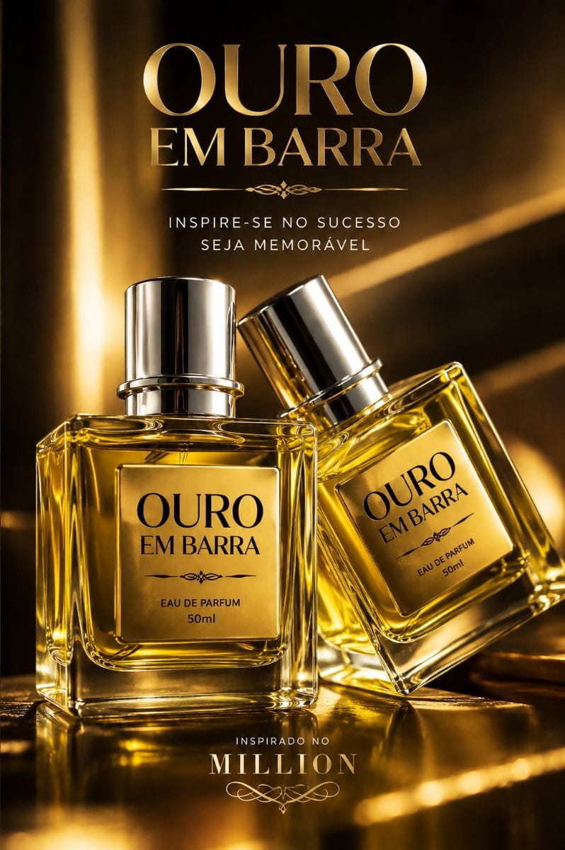 DEU PARFUM OURO EM BARRA ( masculino) - Foto 1