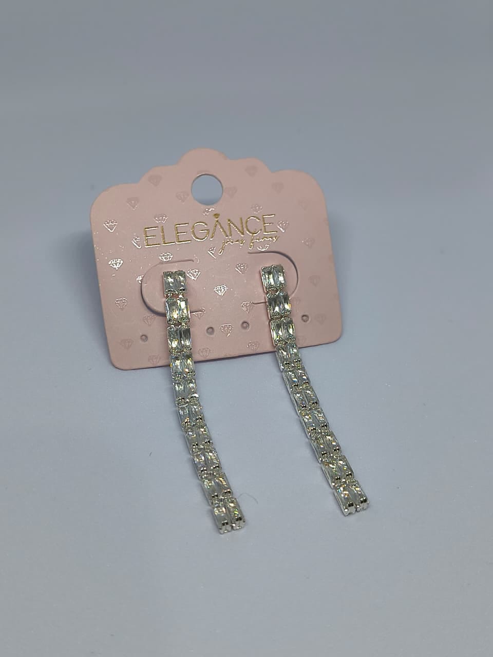 Brinco com Pedras Zircônia – Elegance - Foto 1