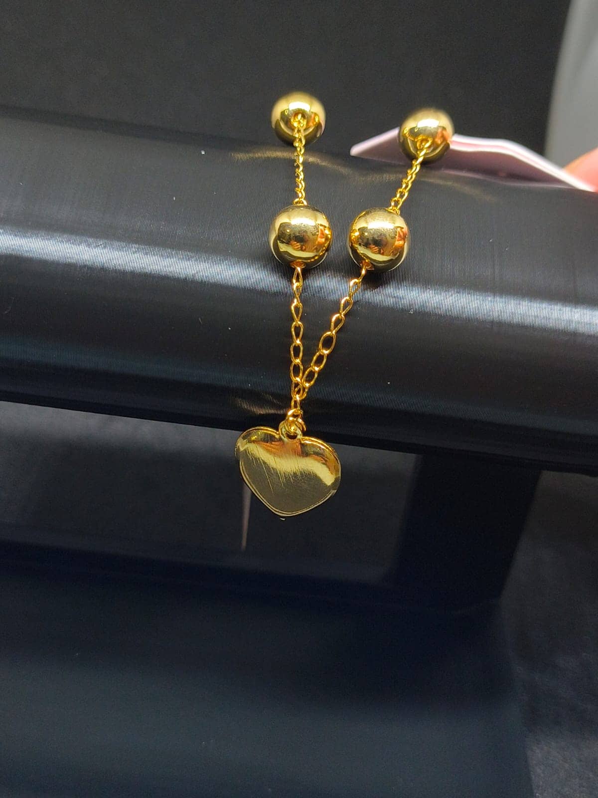 Pulseira Bolas e Coração – Elegance