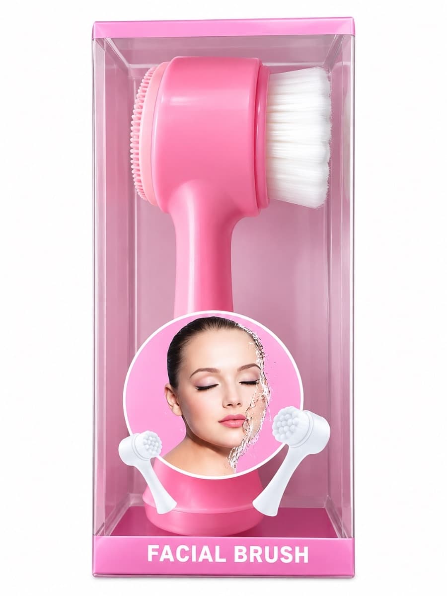 Escova de limpeza facial
