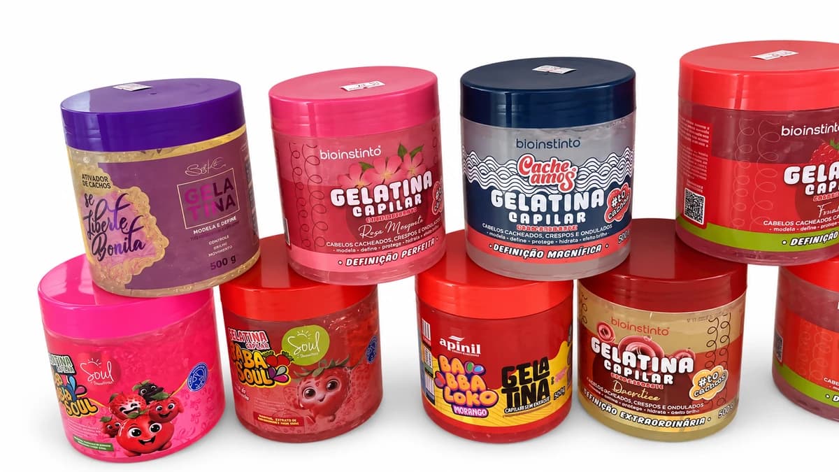 Gelatinas Capilares Modeladoras Sortidas