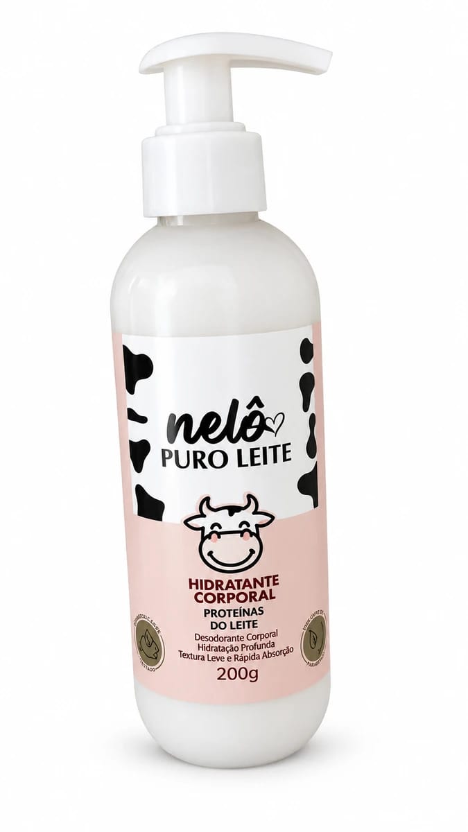 Hidratante Corporal Nelô Puro Leite 200g - Foto 1