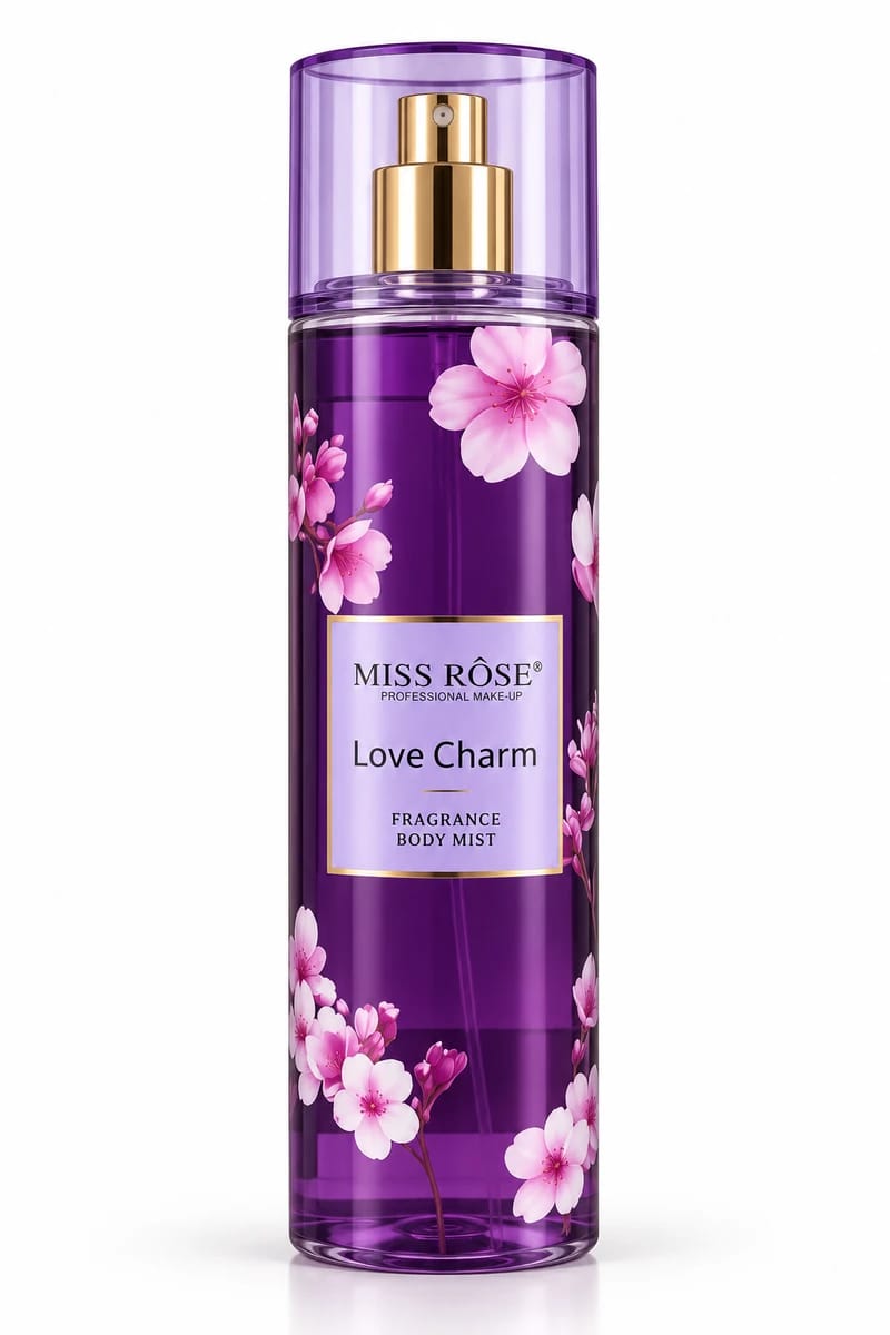 Body Mist Miss Rôse Love Charm – Fragrância Corporal - Foto 1