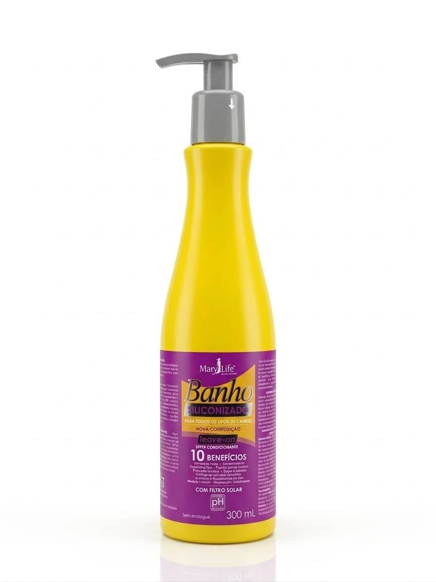 Banho siliconizado leave-on
