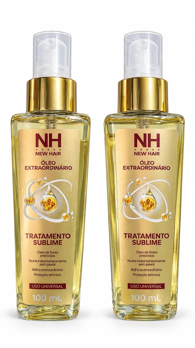 Óleo Extraordinário New Hair Tratamento Sublime Reparador 100ml