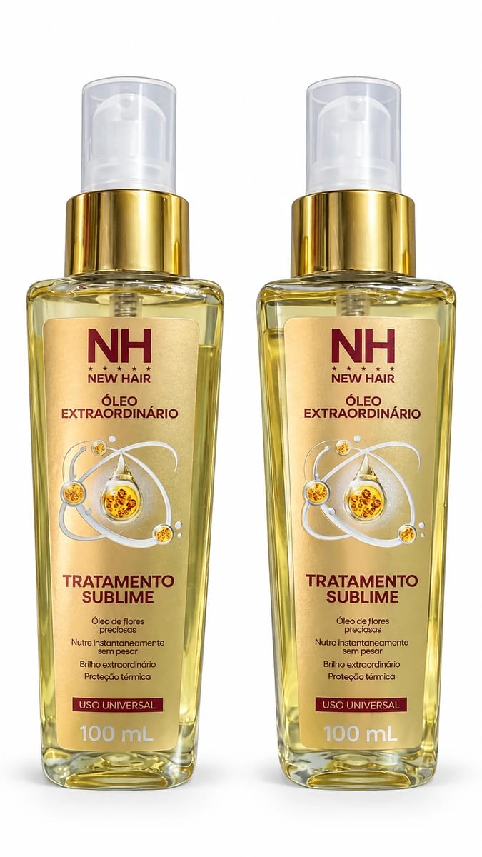 Óleo Extraordinário New Hair Tratamento Sublime Reparador 100ml - Foto 1