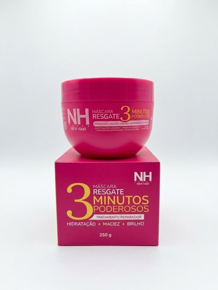 NH máscara RESGATE 3 MINUTOS poderosos - Foto 1