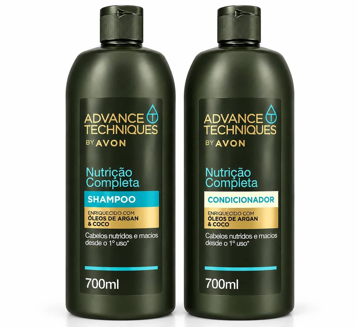 Kit Avon Advance Techniques Nutrição Completa – Shampoo + Condicionador 700ml
