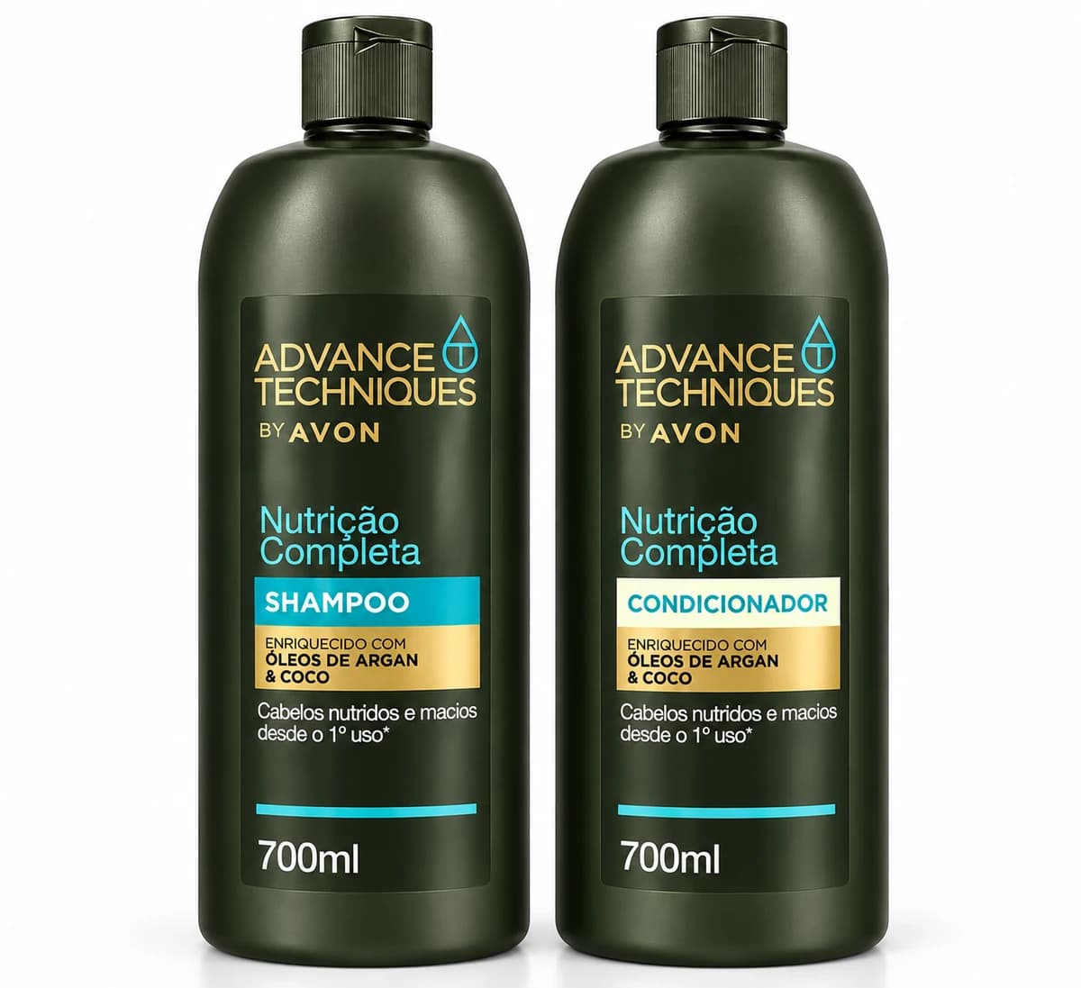 Kit Avon Advance Techniques Nutrição Completa – Shampoo + Condicionador 700ml