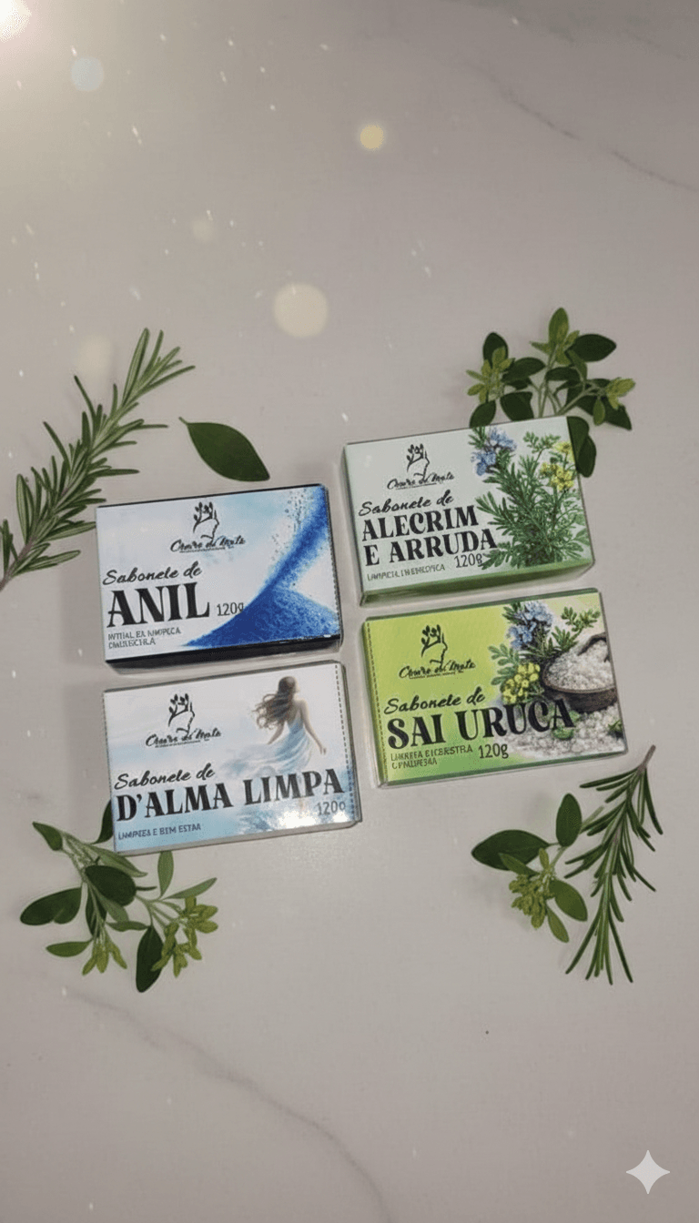 Kit Sabonetes Energéticos – Limpeza e Proteção Espiritual ✨ - Foto 2