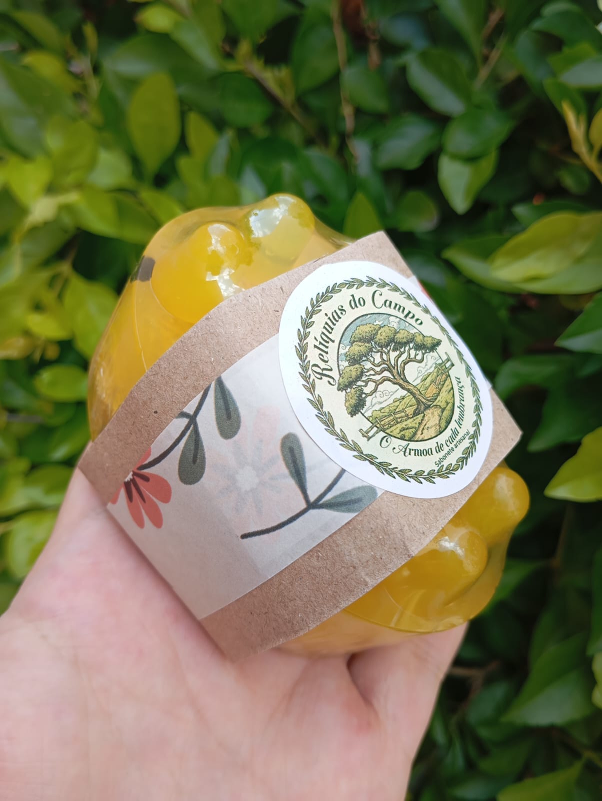 Massageador de Maracujá com bucha vegetal - Foto 3
