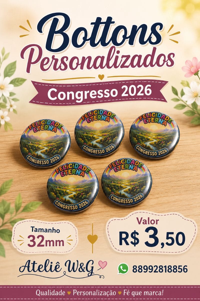 Bottons personalizados 32mm - Foto 1