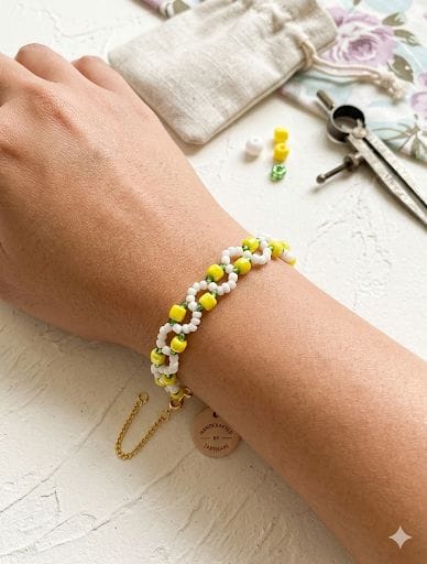 Pulseira de missangas - Foto 2