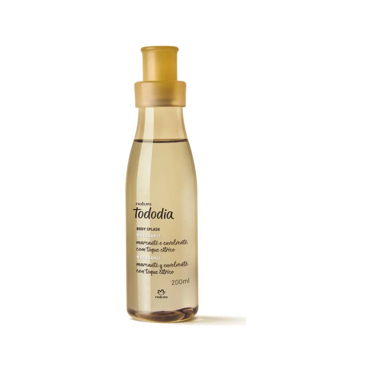 Body Splash Desodorante Colônia Tododia Macadâmia Feminino 200 ml