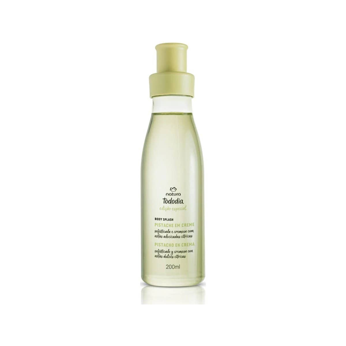 Body Splash Tododia Pistache em Creme 200 ml
