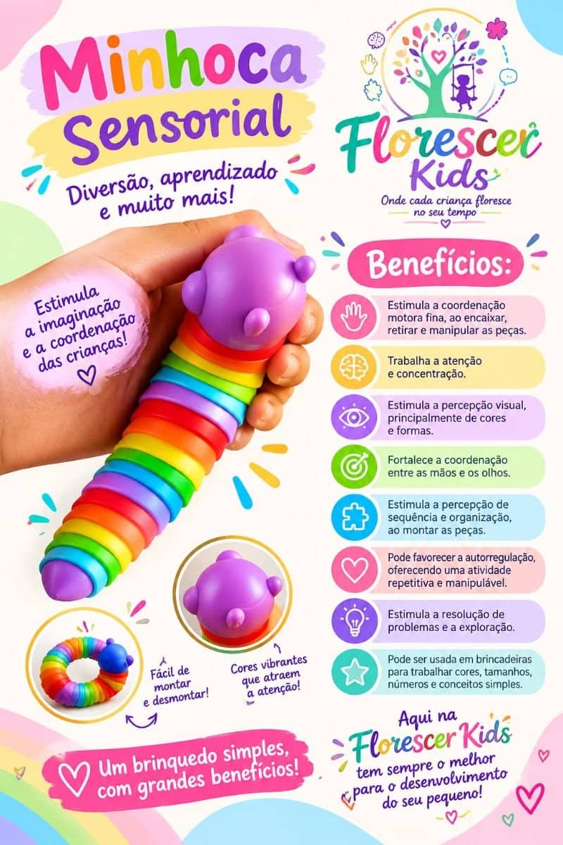Minhoca sensorial