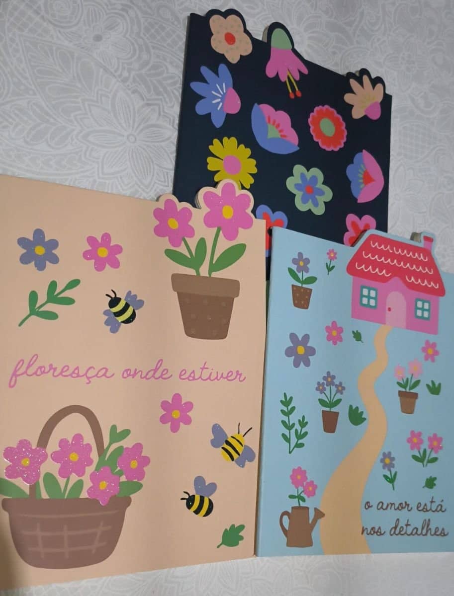 Caderno pautado