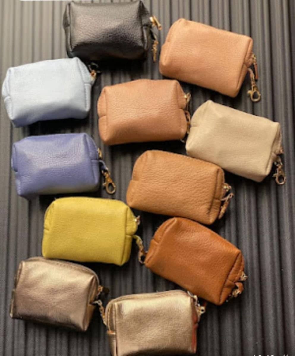 Porta moedas em couro