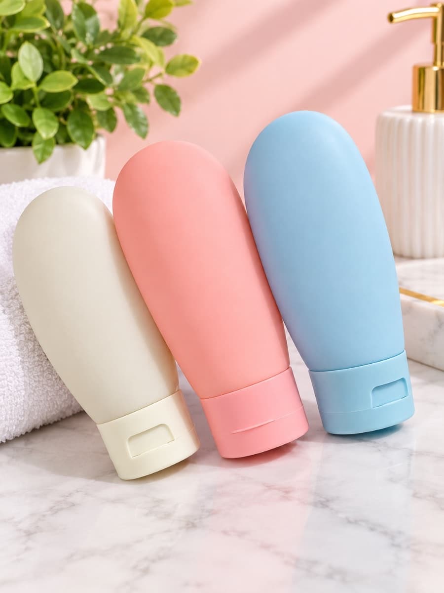 Kit viagem de silicone