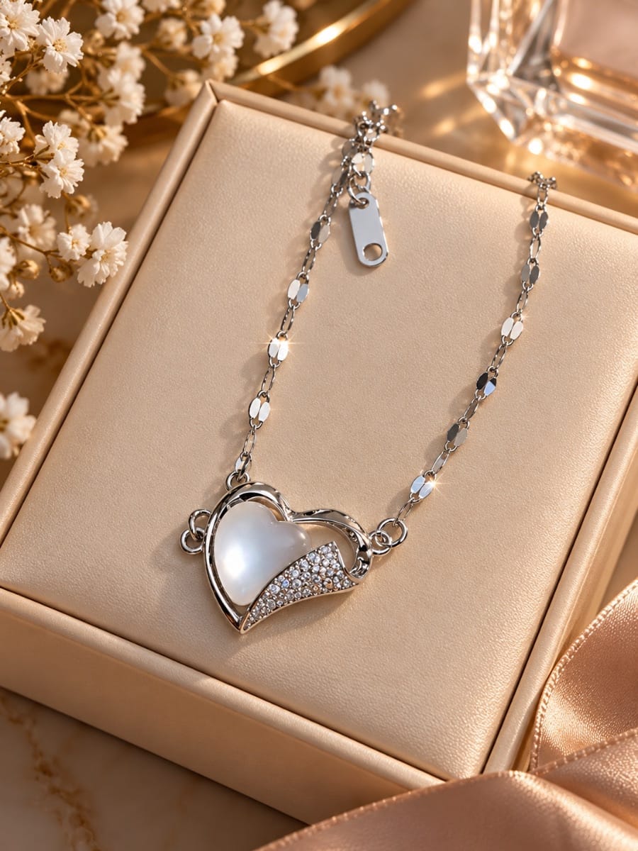 Pulseira na cor prata - Foto 2