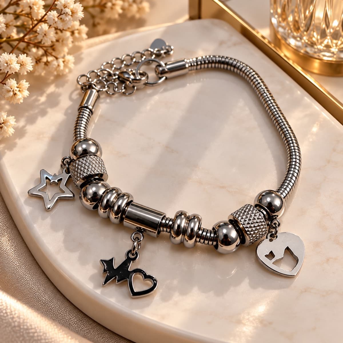 Pulseira de berloques
