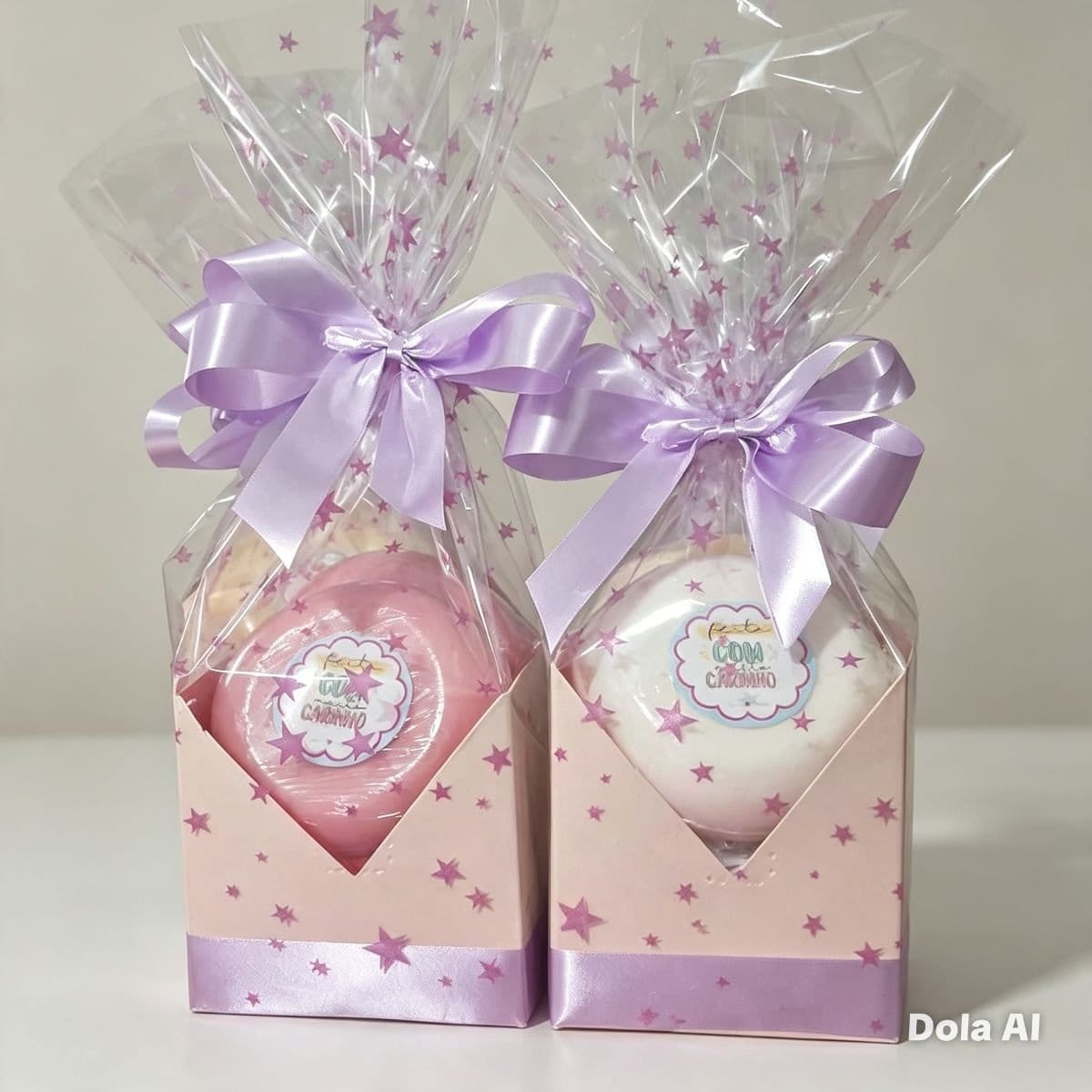 🧼 Kit Sabonete Natura “Feito com Carinho” 💜 - Foto 1