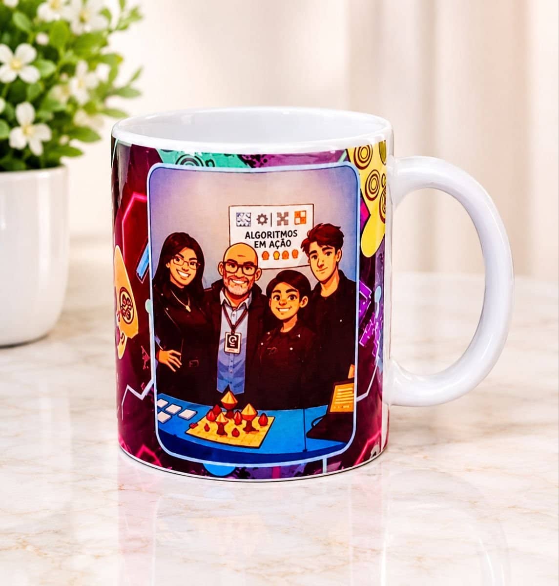 Caneca Personalizada – Algoritmos em Ação