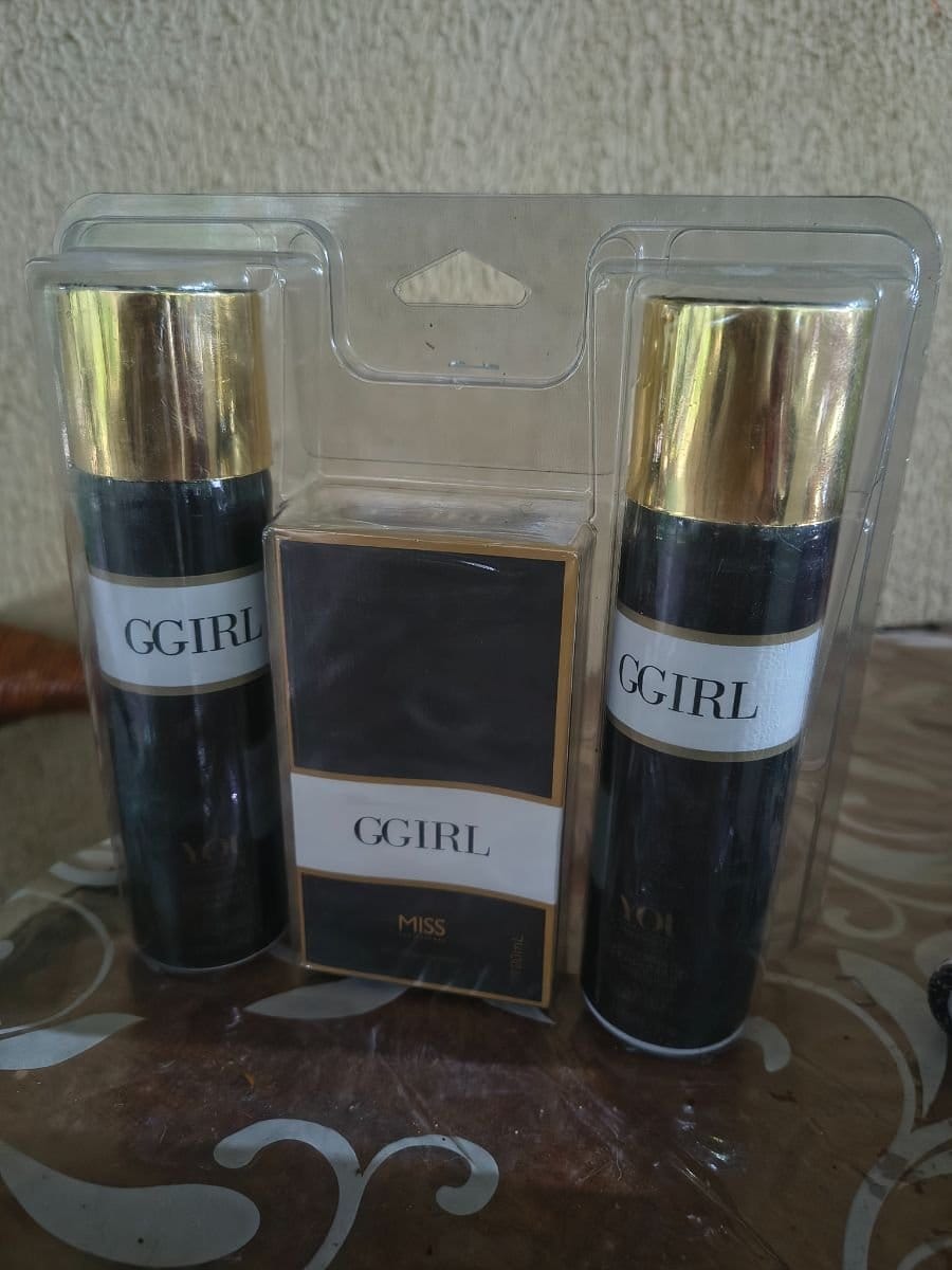 Kit 2 desodorante e1 perfume GGIRL you cosmetic - Foto 2