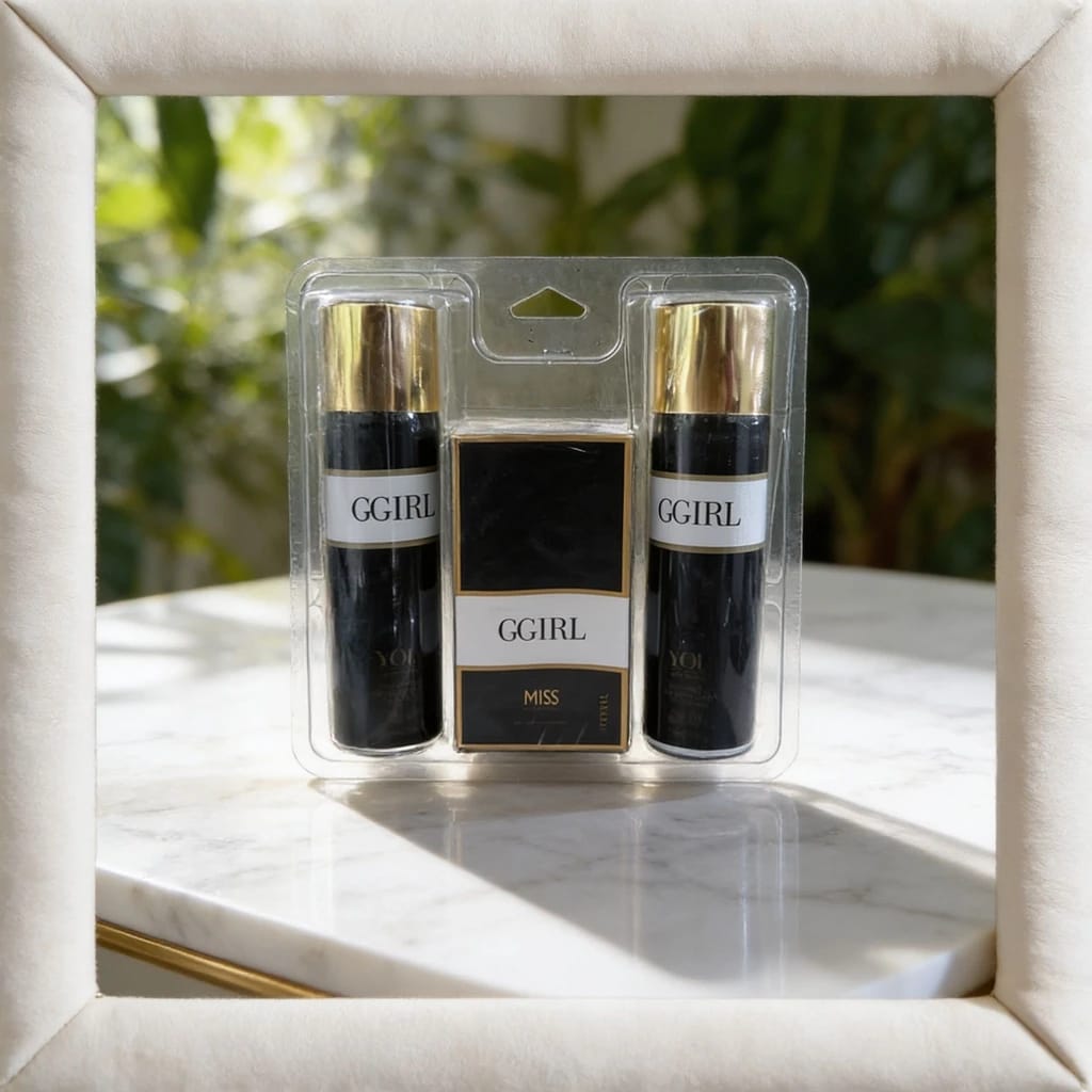 Kit 2 desodorante e1 perfume GGIRL you cosmetic - Foto 1