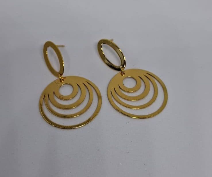 Brinco Círculos Vazados BRI009