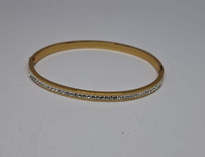 Bracelete Fino Zircônia - Foto 1