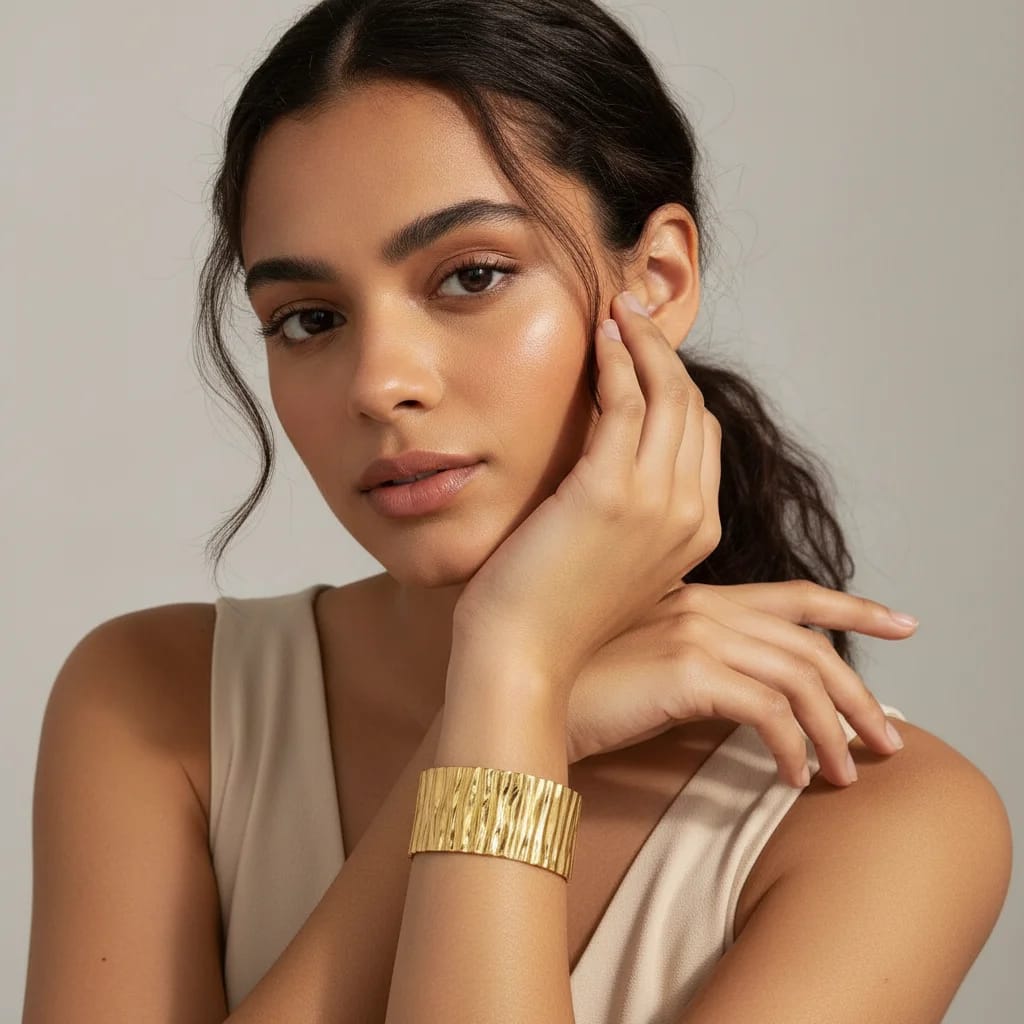 Bracelete Dourado, Relevos - Foto 2