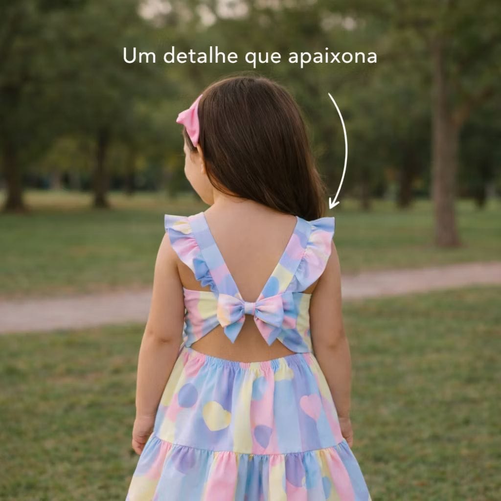 Vestido Infantil Luxo Premium Menina - Foto 3
