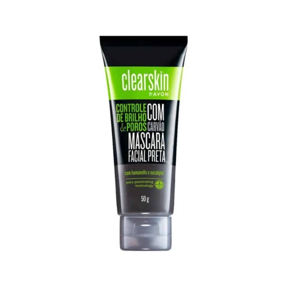 AVON CLEARSKIN MASCARA FACIAL PRETA COM CARVAO 50g