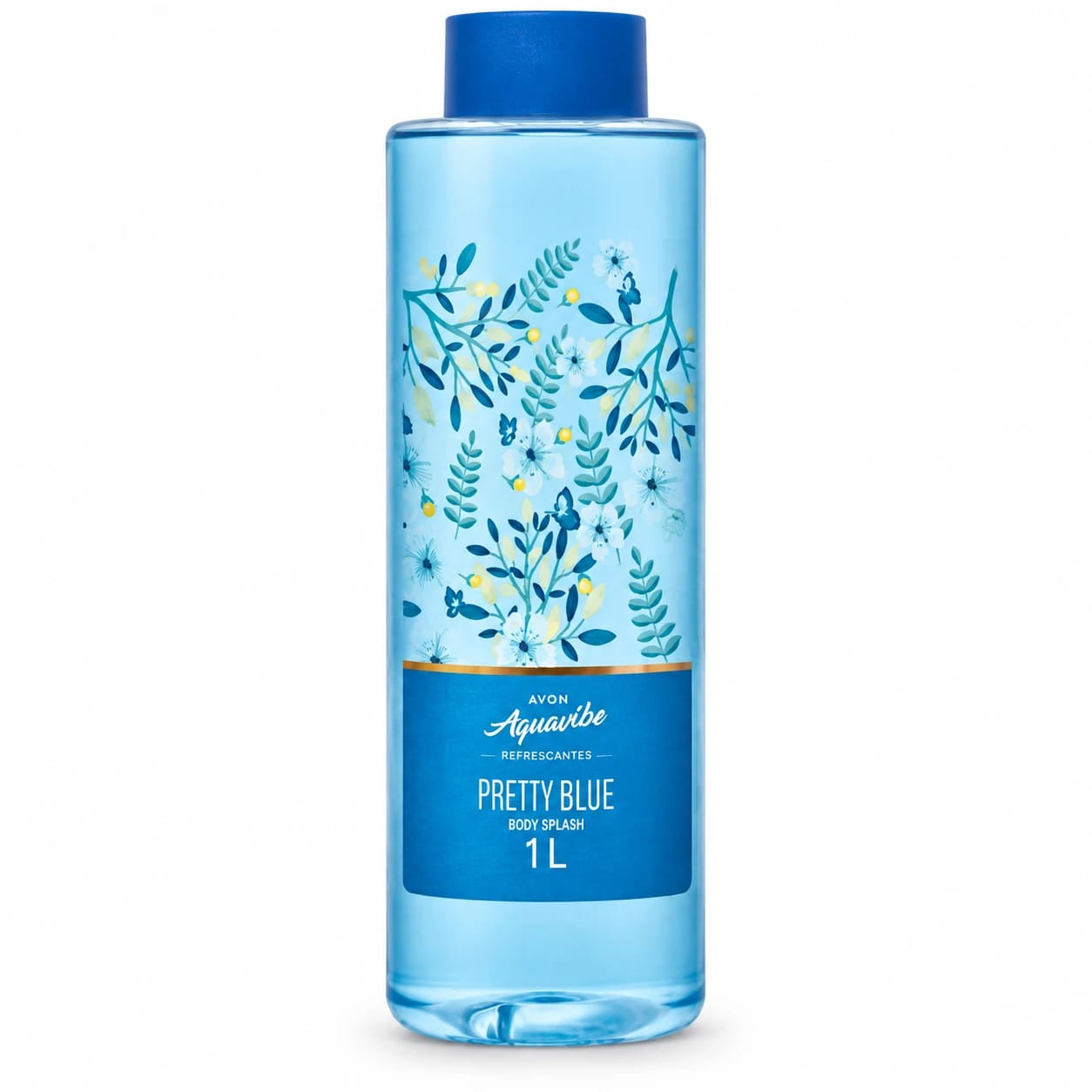 Body Splash Avon Pretty Blue Feminino 1L - Foto 1