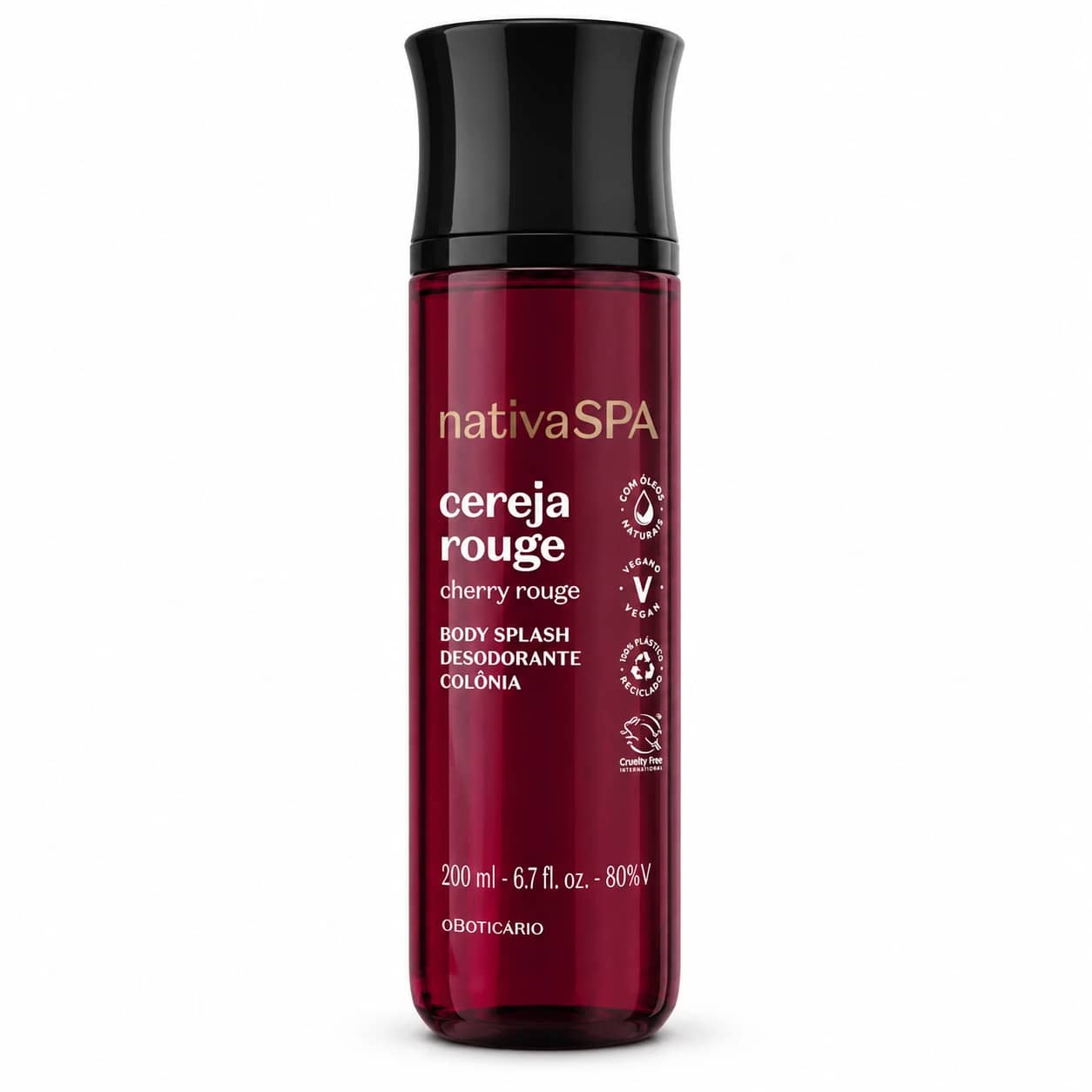 Body Splash Nativa SPA Cereja Rouge 200ml