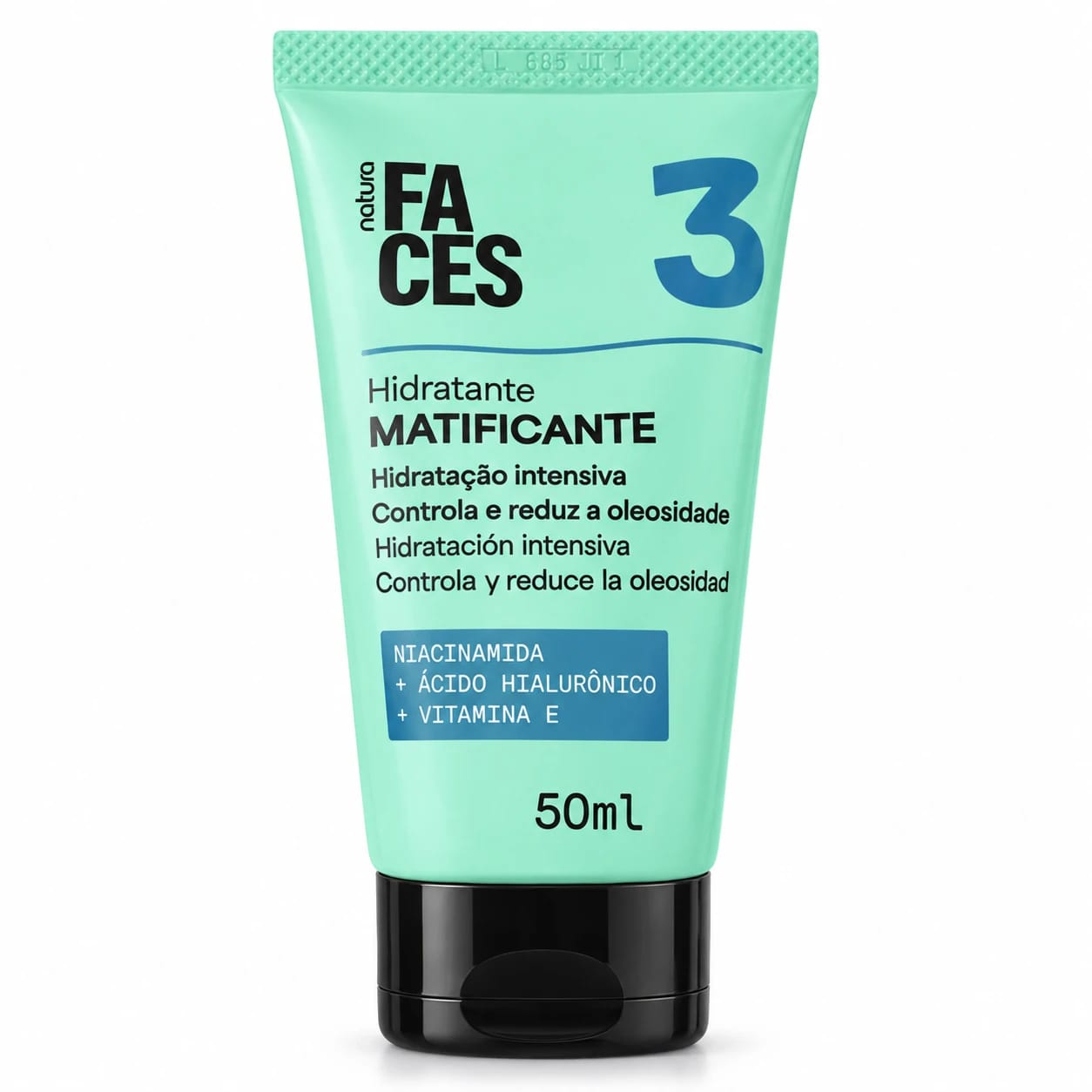Hidratante Matificante Natura Faces 50ml - Foto 1