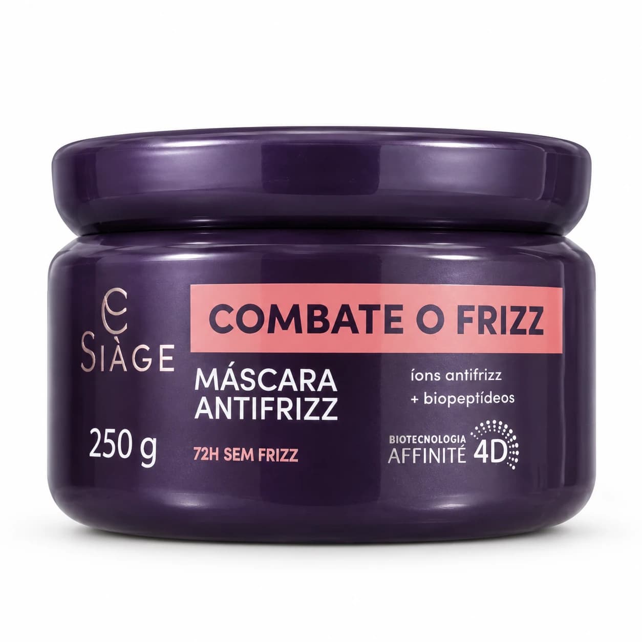 Máscara Siàge Combate o Frizz 250g