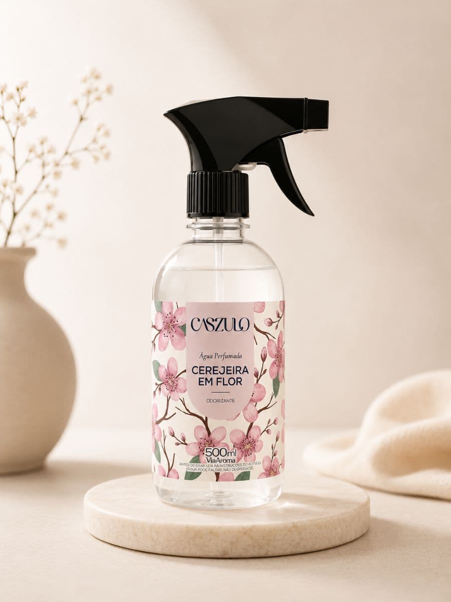 Água Perfumada Caszulo 500ml - Cerejeira em Flor
