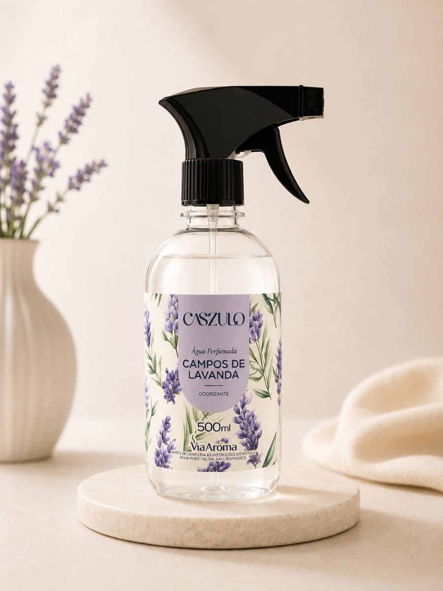 Água Perfumada Caszulo 500ml - Campos de Lavanda