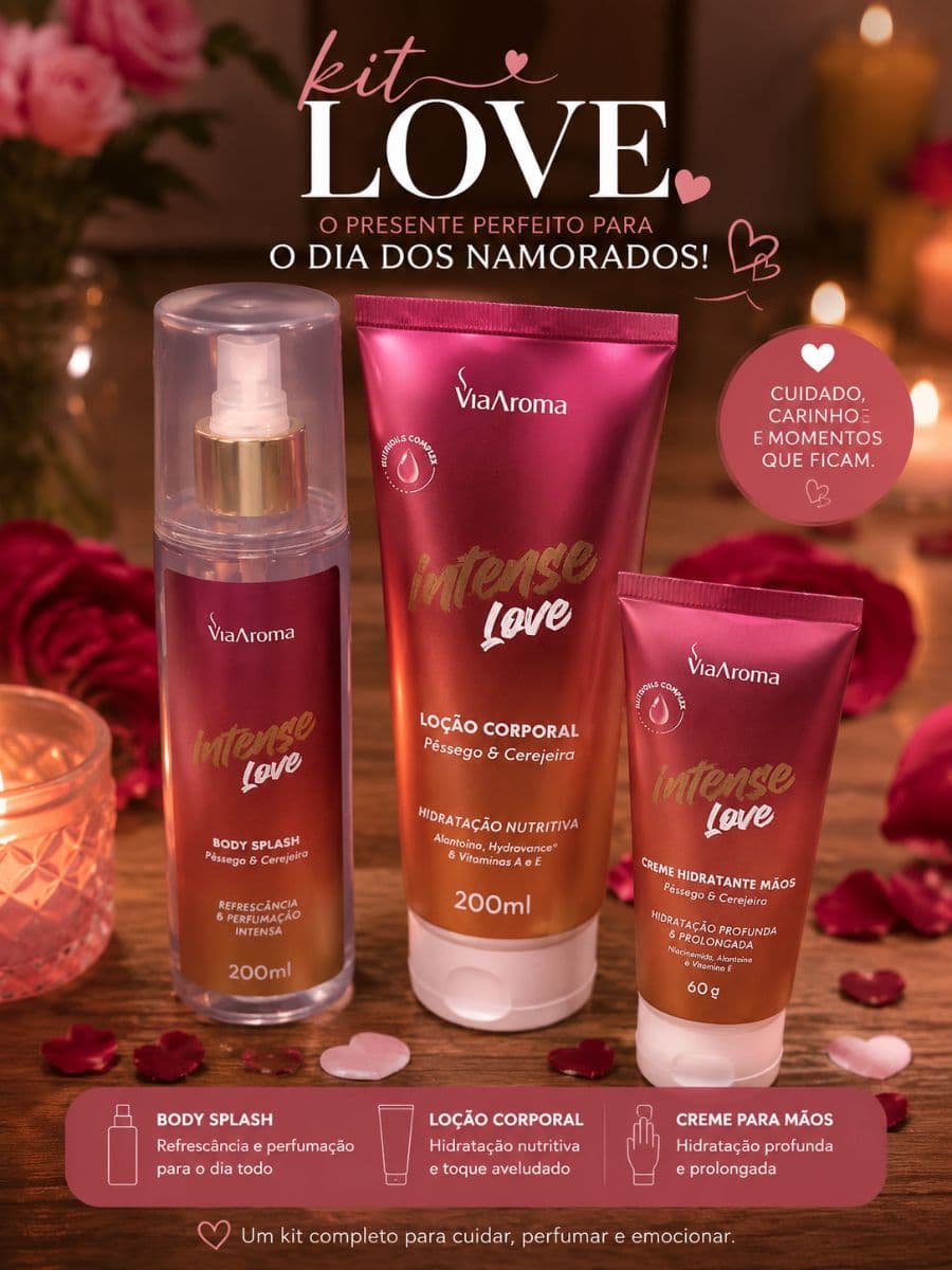 Kit Love - Edição Dia dos Namorados